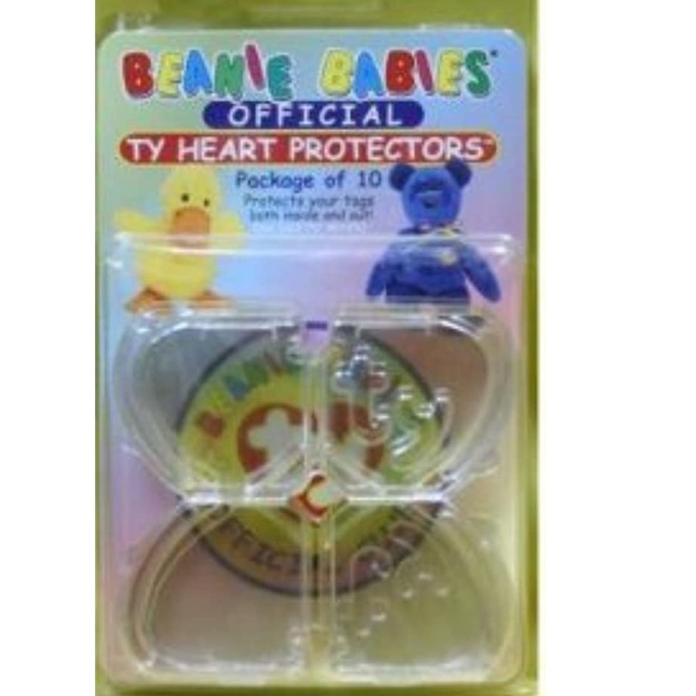 💰Official TY Beanie Baby Ty heart protectors.-Vintage